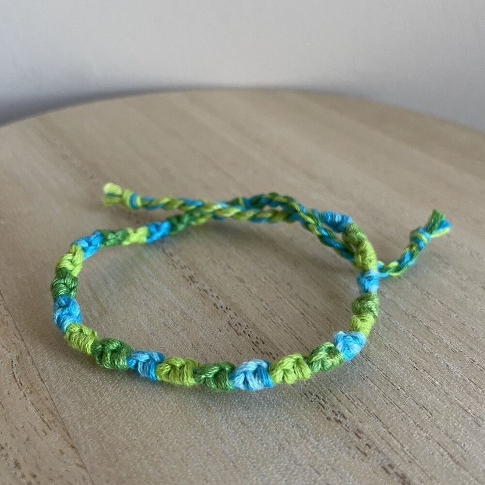 Esperanza‎ Bracelet, anklet, trendy, comfortable, tie, embroidery thread, woven,